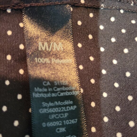 George black and white's polka dotted top - Picture 4 of 5